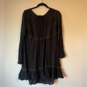 Free people black mini dress